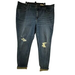 Universal Thread Womens‎ Plus Size Skinny Jeans Size 22W Distressed